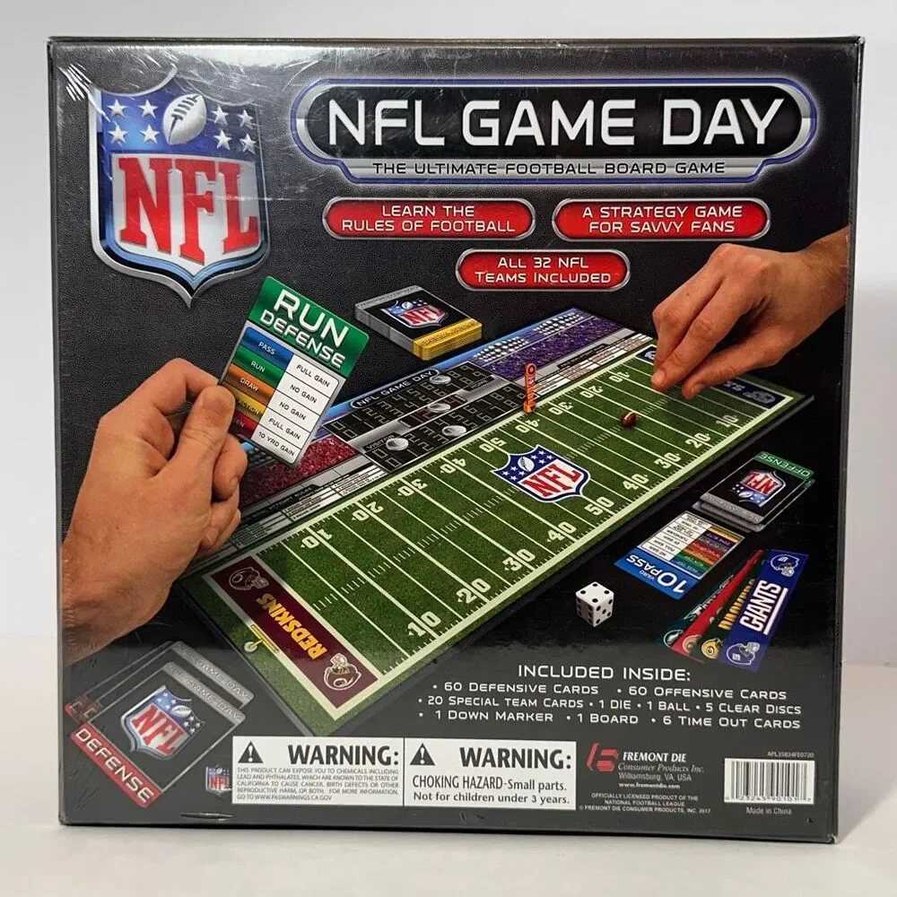 NFL Game Day Board Game  NEW Sealed in Box